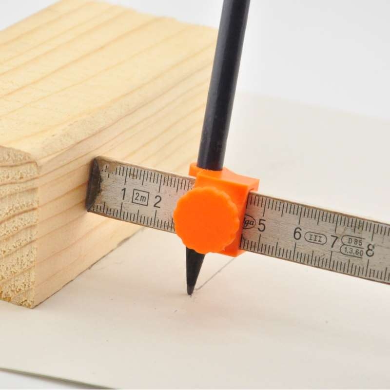 Dovetail Marking Guide - مقياس الكونتور مع حامل قلم، أداة