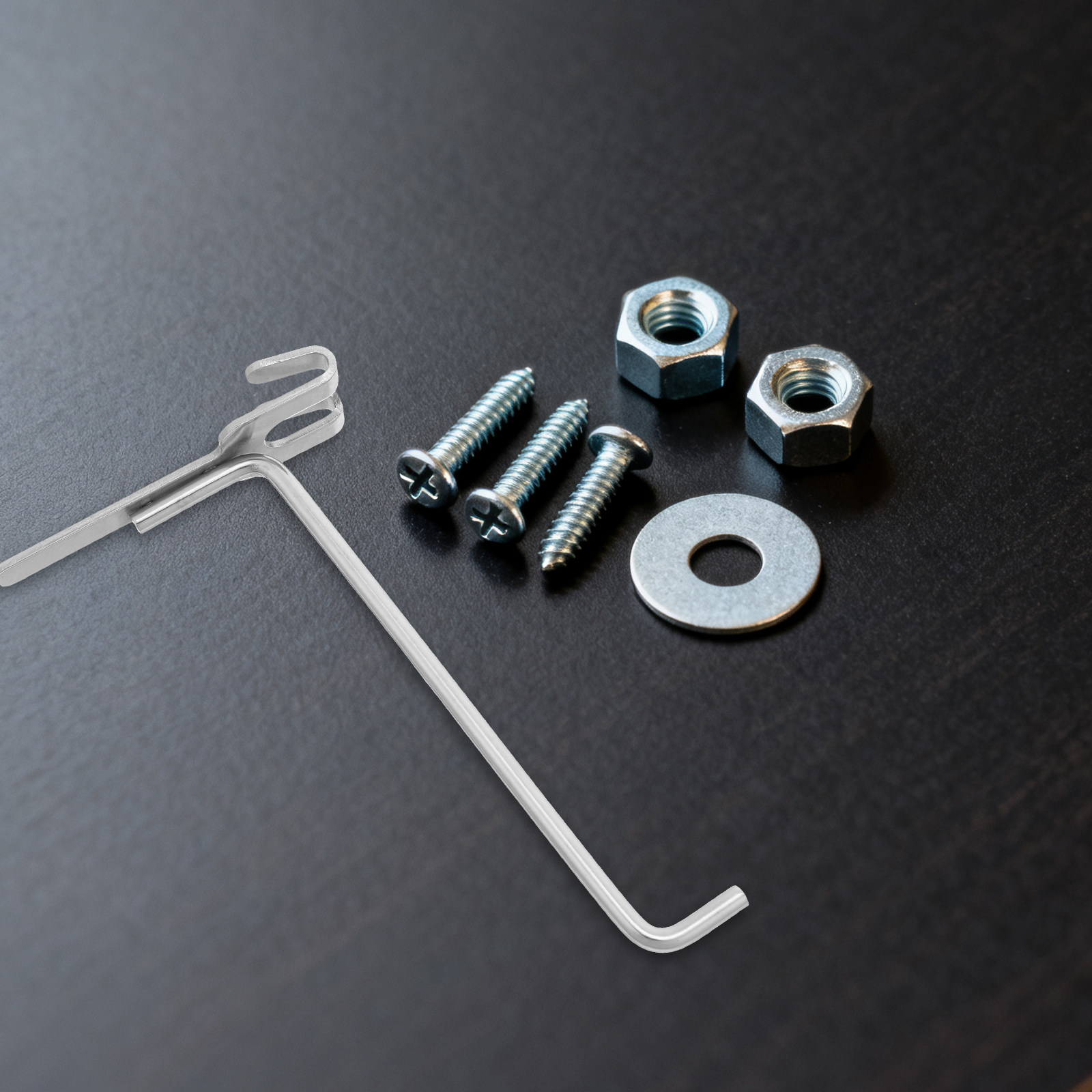 Workshop Tools Shelf - 6 قطع من خطافات اللوح المثقب