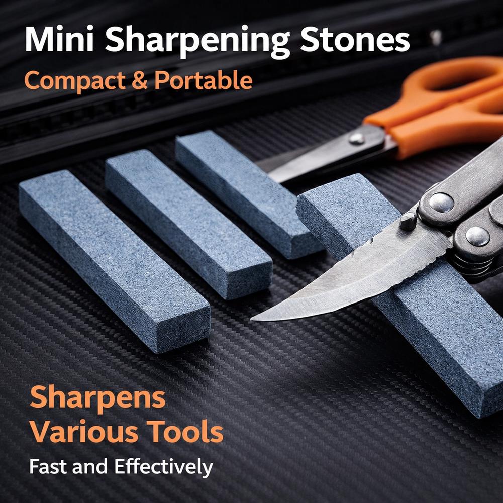 Sharpening Stone Whetstone - حجر شحذ صغير من كربيد السيليكون