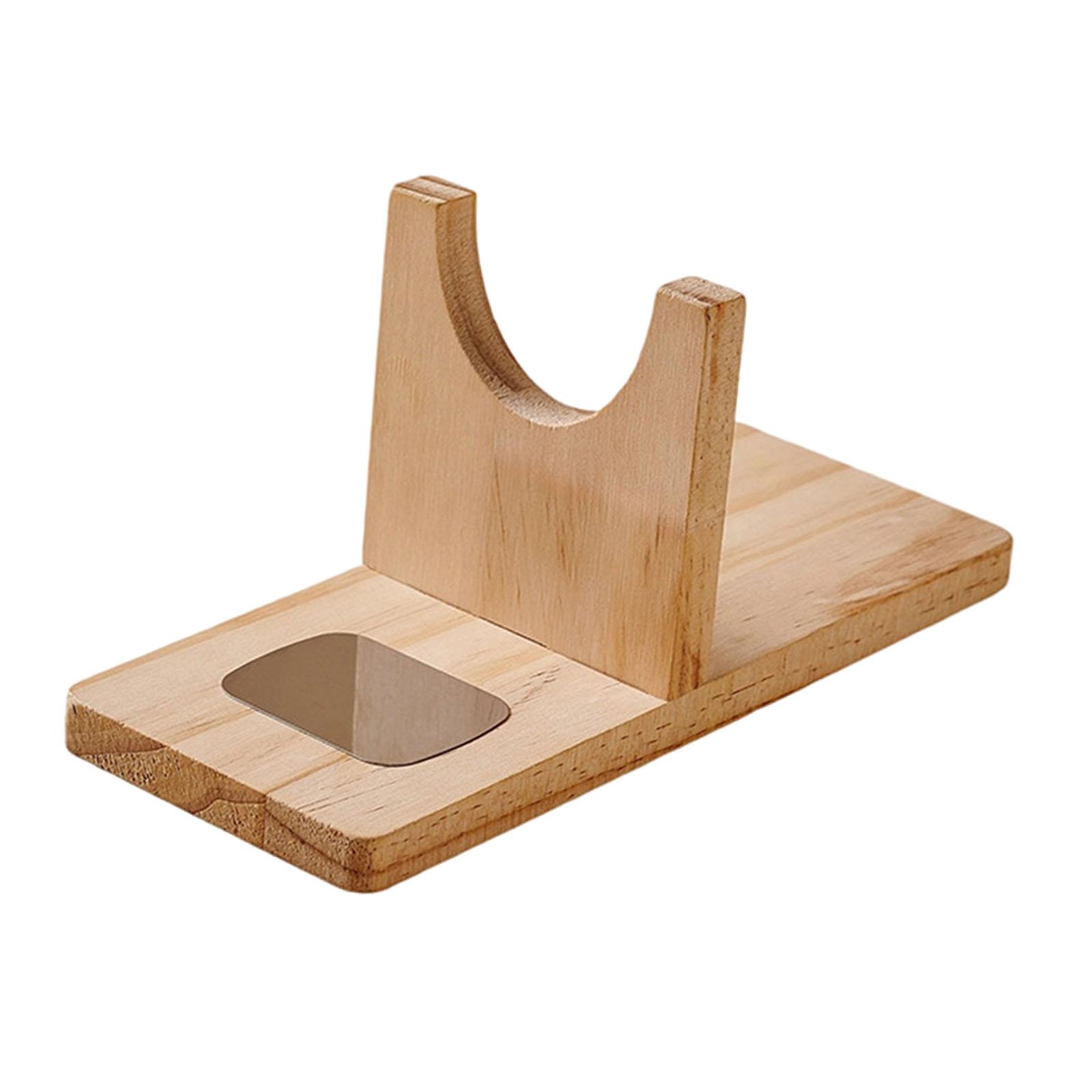 Workshop Tools Shelf - حامل الغراء الساخن الخشبي، إكسسوارات مكتبية