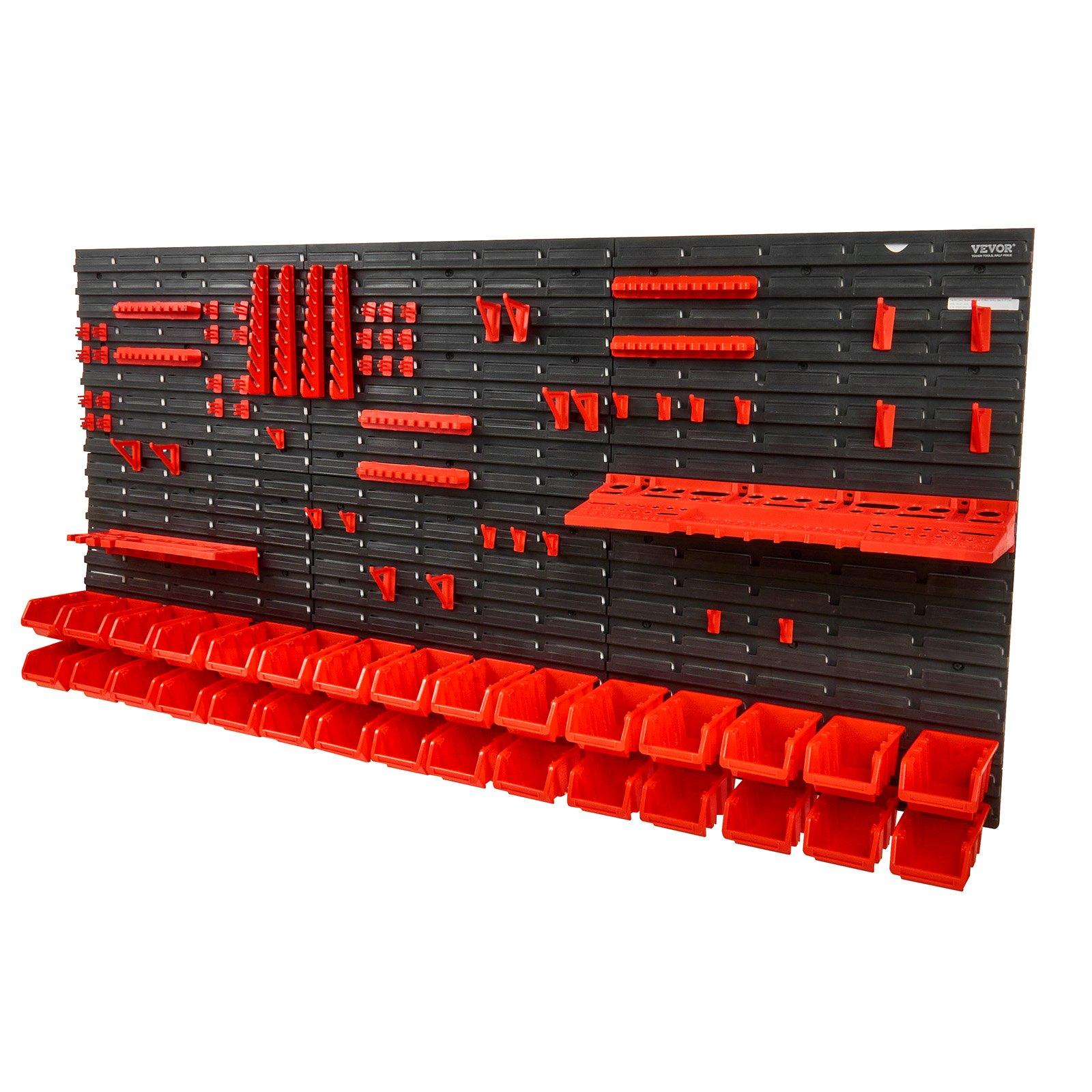 Workshop Tools Shelf - منظم أدوات بلاستيكي مثبت على الحائط
