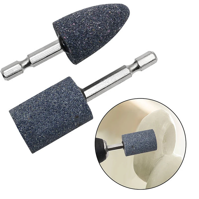 Sharpening Stone Whetstone - مجموعة من قطعتين من رؤوس العجلات