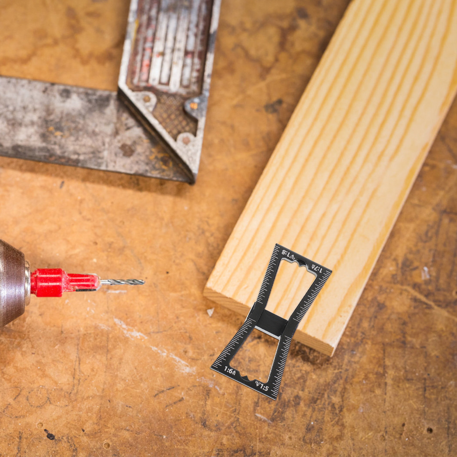 Dovetail Marking Guide - أداة يدوية دقيقة لقياس وتحديد موضع