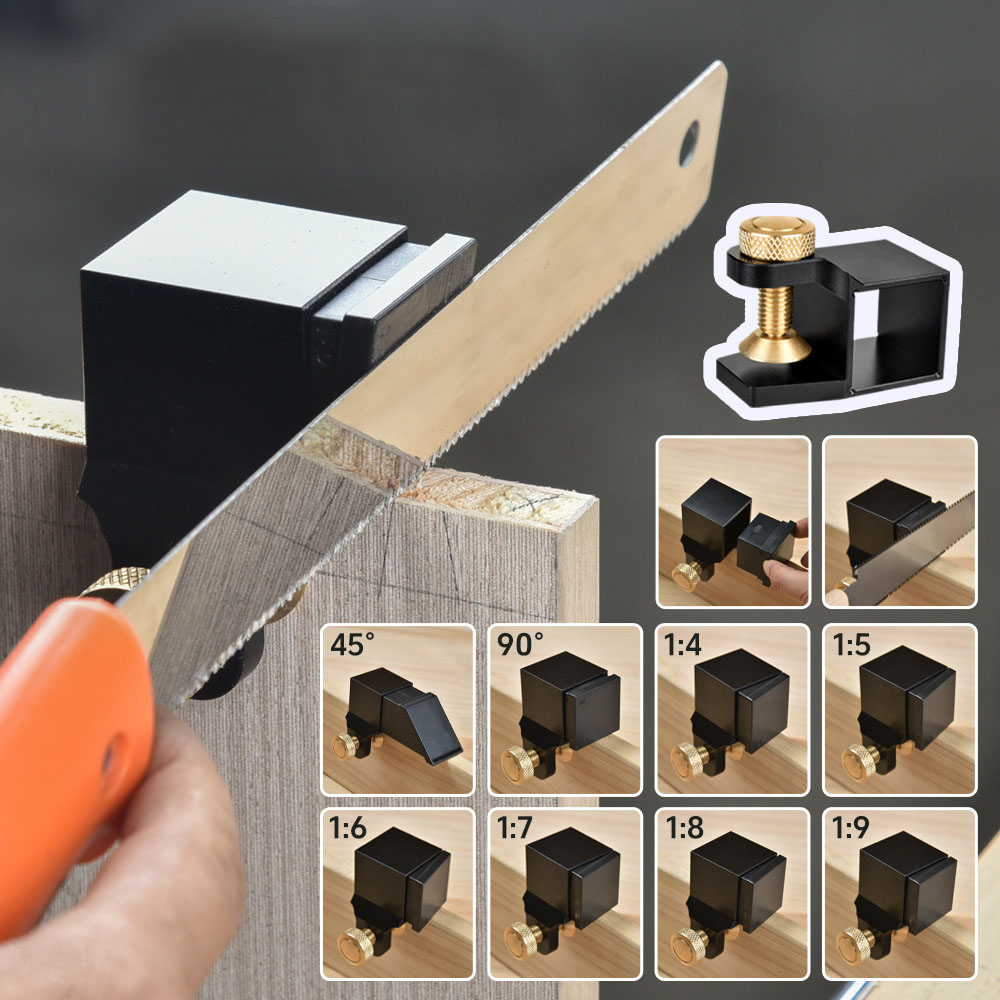 Dovetail Marking Guide - مقياس لسان متوافق، دليل منشار يدوي،