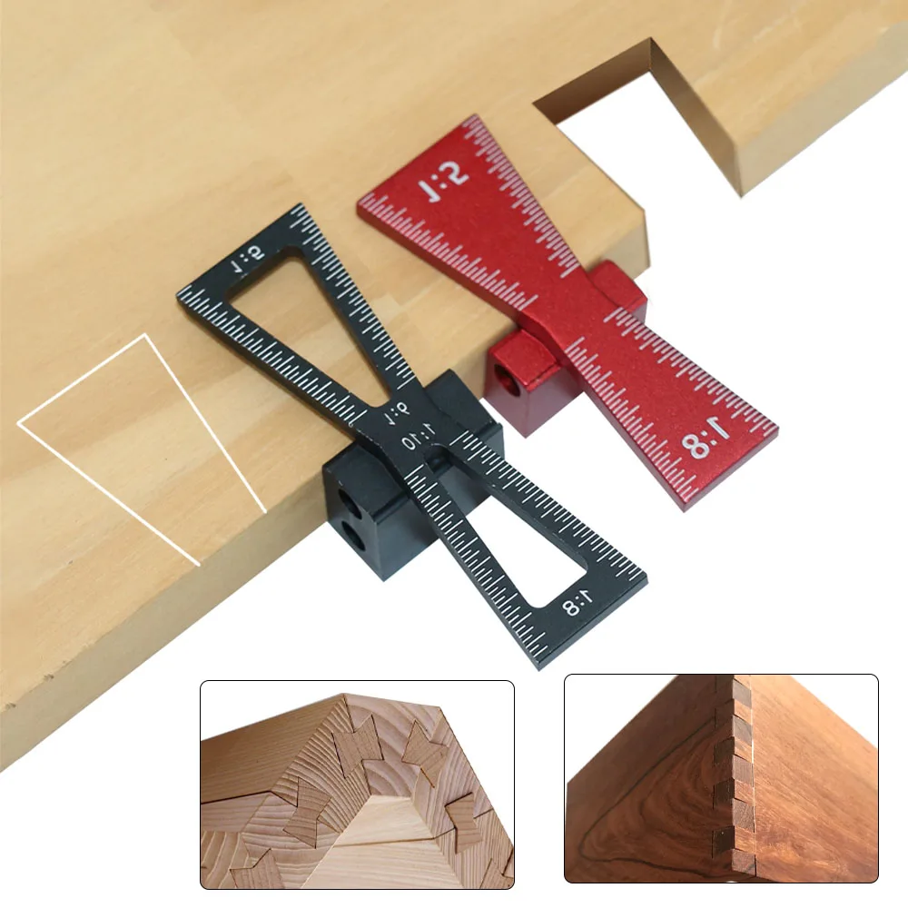 Dovetail Marking Guide - النجارة تتوافق علامة سبائك الألومنيوم تتوافق
