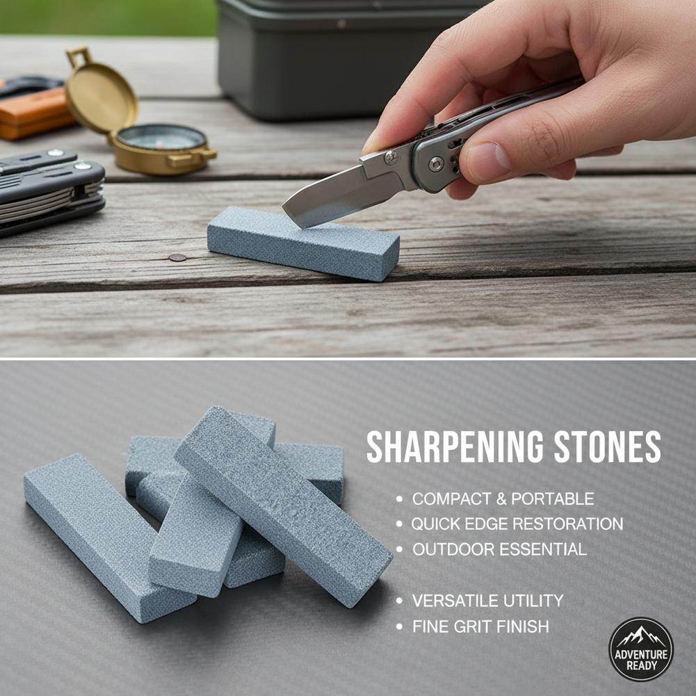 حجر شحذ صغير من كربيد السيليكو - مراجعة Sharpening Stone Whetstone وسعره