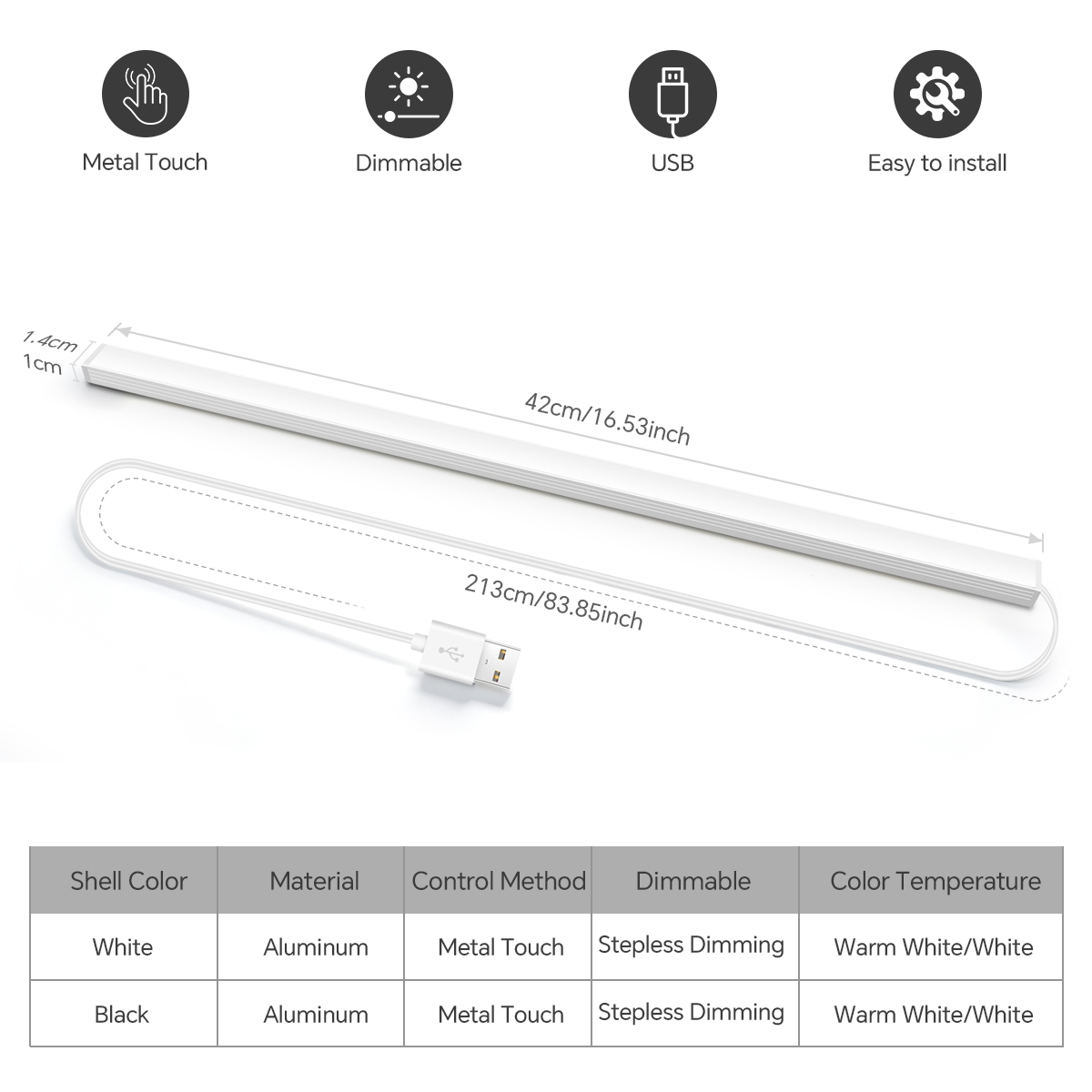 شريط إضاءة LED بطول 42 سم مع م - مراجعة Workshop Tools Shelf وسعره
