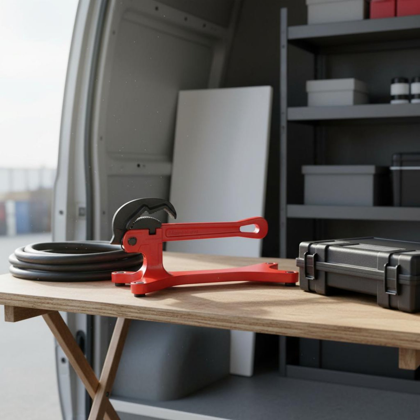 مفتاح أنابيب ذاتي القفل محمول  - مراجعة Tools In The Workshop وسعره