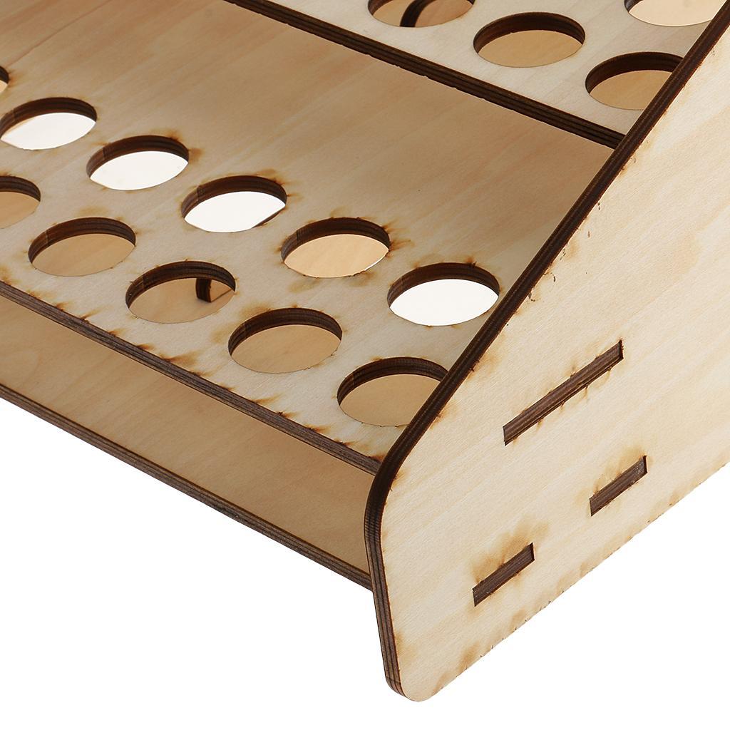 حامل طلاء خشبي متعدد الفتحات،  - مراجعة Workshop Tools Shelf وسعره
