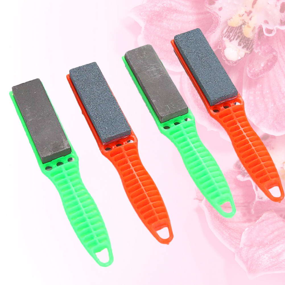مجموعة من 4 أحجار شحذ احترافية - مراجعة Sharpening Stone Whetstone وسعره