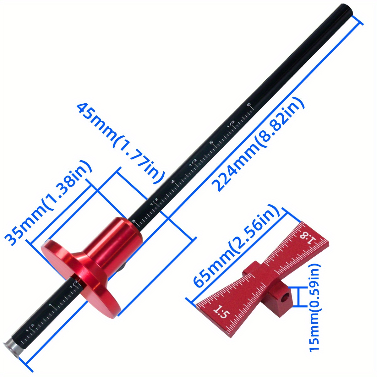 مقياس وضع علامات العجلات تتواف - مراجعة Dovetail Marking Guide وسعره